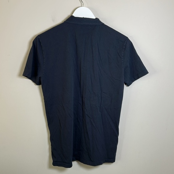 Versace Collection Half Medusa Logo 3 Button Placket Polo Shirt Mens Sz M - Picture 5 of 11